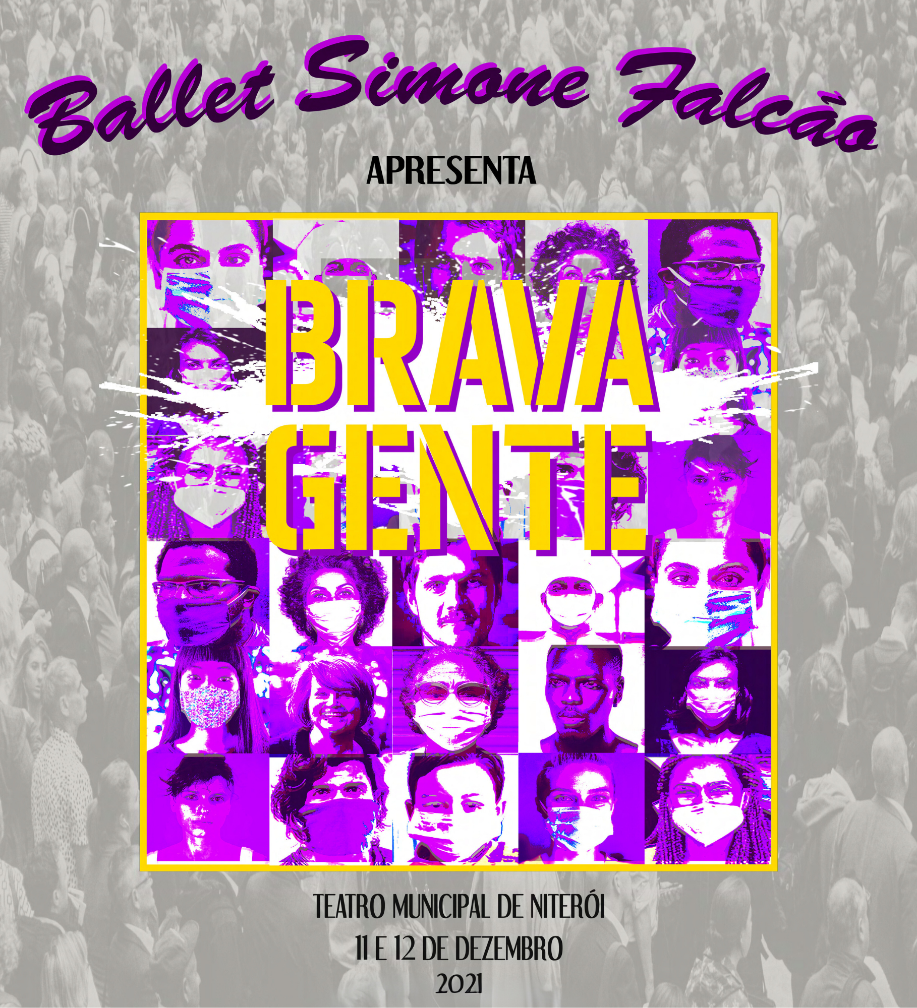 Capa do espetáculo Brava Gente