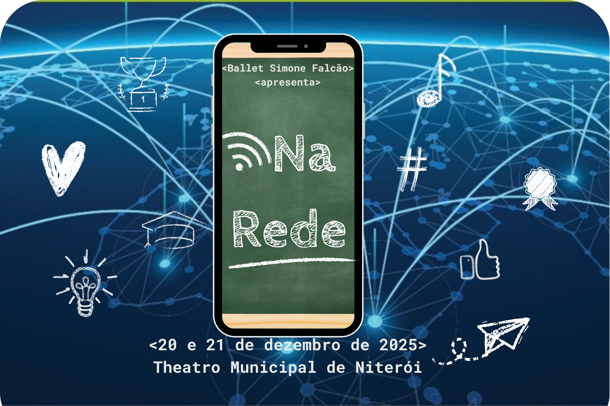 Imagem da campanha Na Rede