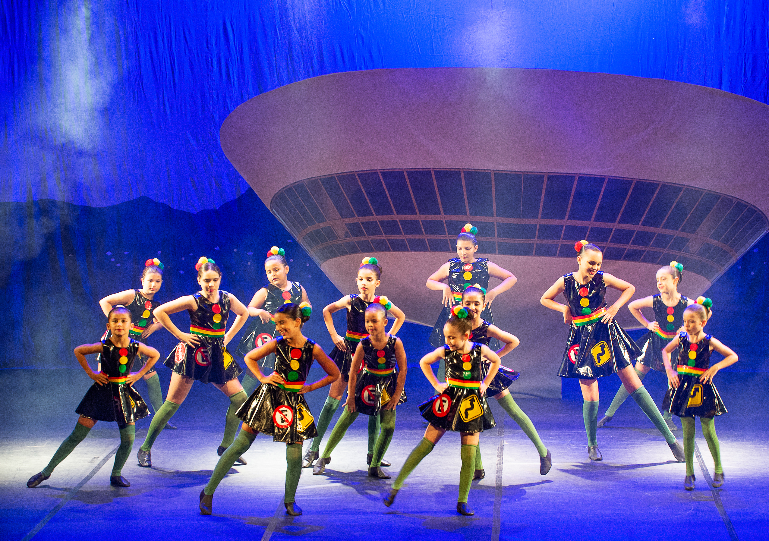 Sequência coreográfica infantil